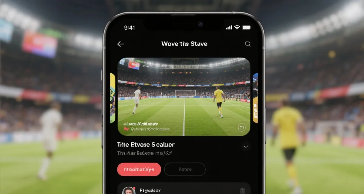 英超直播入口 App 截屏示意