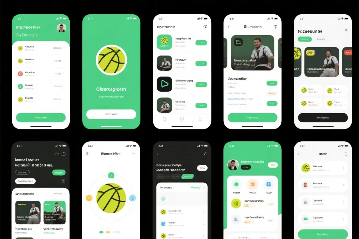 英超直播入口 App 界面预览