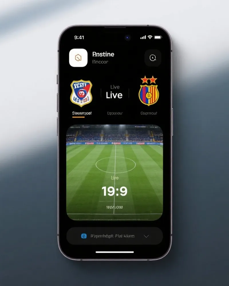英超直播App界面